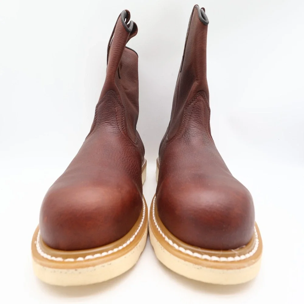 Irish Setter Boots Mens 13 EE Ashby Leather Work Safety Toe 83908 Brown NIB